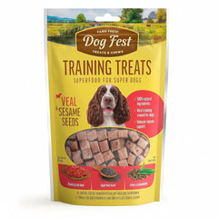 Dog Fest Training Treats Veal & Sesame Seeds 90g - SNH Packing