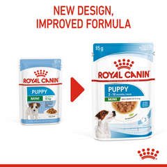 Royal Canin Size Health Nutrition Mini Puppy (Wet Food - Pouches) 12 x 85 g