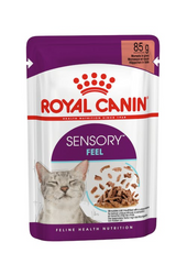 Royal Canin Feline Health Nutrition Sensory Feel Gravy (Wet Food - Pouches) 12 x 85 g