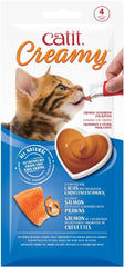 Catit Creamy Lickable Treats,Salmon & Prawns, 12pk/box
