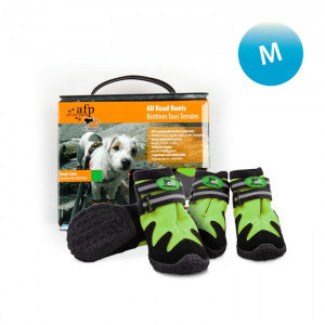 All For Paws Outdoor Dog Shoes Green Medium, 5.7 cm