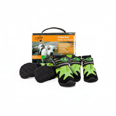 All For Paws Outdoor Dog Shoes Green Medium, 5.7 cm