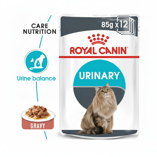 Royal Canine Feline Care Nutrition Urinary Care (Wet Food - Pouches) 12 x 85 g
