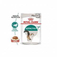 Royal Canin Feline Health Nutrition Instinctive 7+ Gravy (Wet Food - Pouches) 12 x 85 g