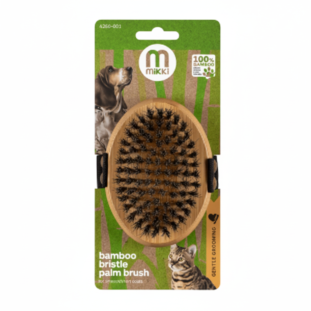 MIKKI Bamboo Palm Brush - Bristle