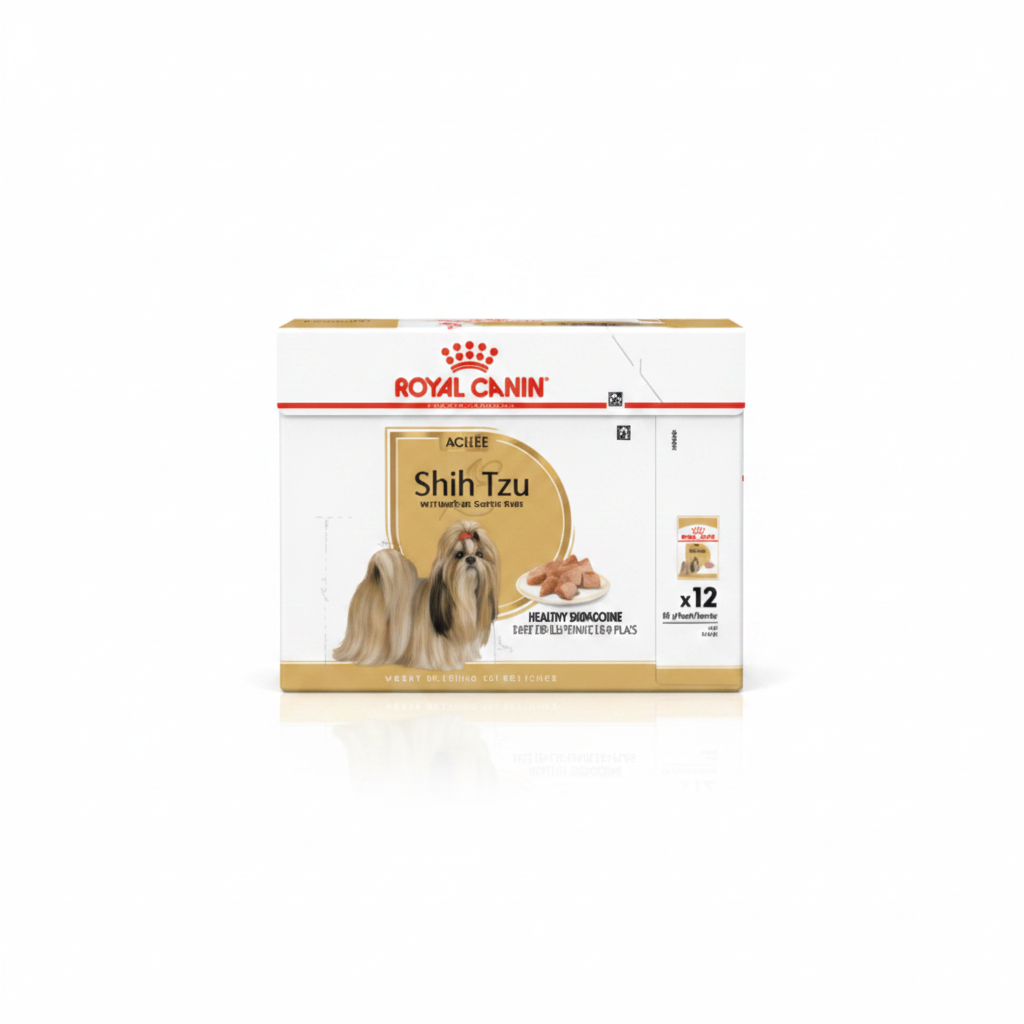 Royal Canin Breed Health Nutrition Shih Tzu (Wet Food - Pouches) 12 x 85 g