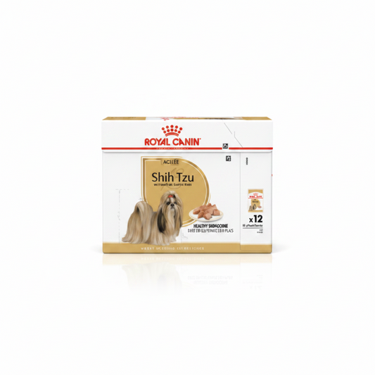 Royal Canin Breed Health Nutrition Shih Tzu (Wet Food - Pouches) 12 x 85 g