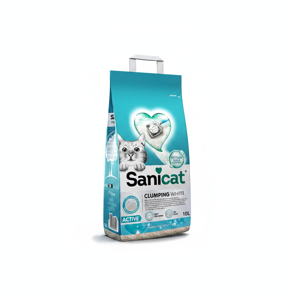 Sanicat Clumping White Active 10 L
