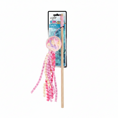 All For Paws Knotty Habit Woolly Ball Pink