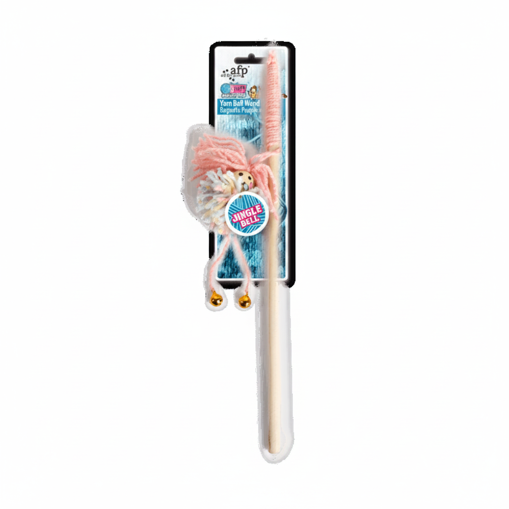 All For Paws Knotty Habit Yarn Ball Wand