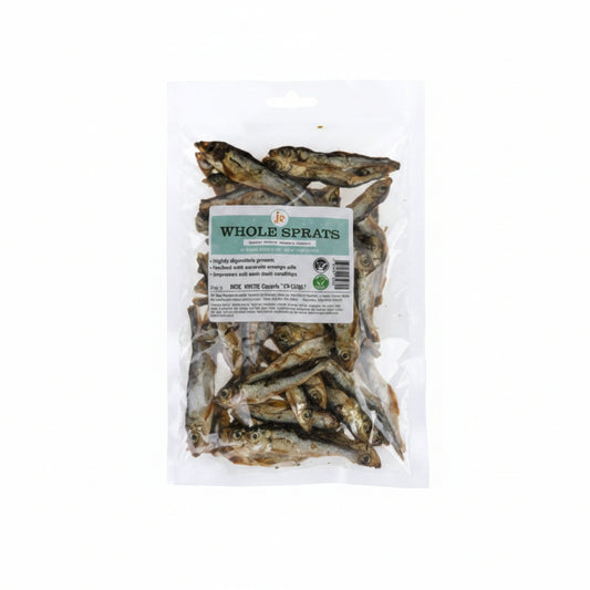 JR Hypoallergenic Whole Sprats Dog Treats 85 g