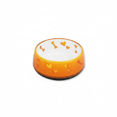 All for Paws Small Anti-Skid Dog Bowl (Orange)