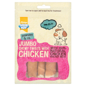 Goodboy Jumbo Chicken Chewy Twists 100 g