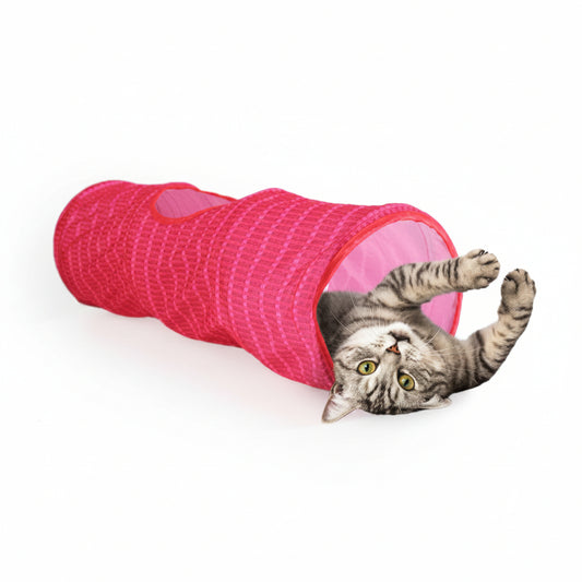 AFP Modern Cat Tunnel Pink - 70CM