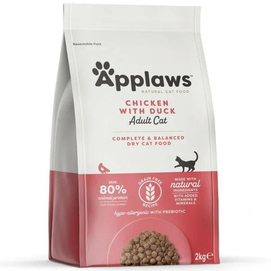 Applaws Chicken with Duck Adult Dry Cat Food 2KG