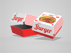 Customize Burger Box