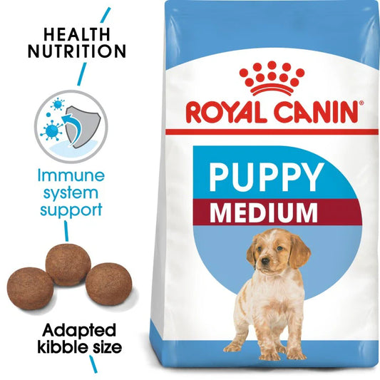 Royal Canin Size Health Nutrition Medium Puppy - 4KG