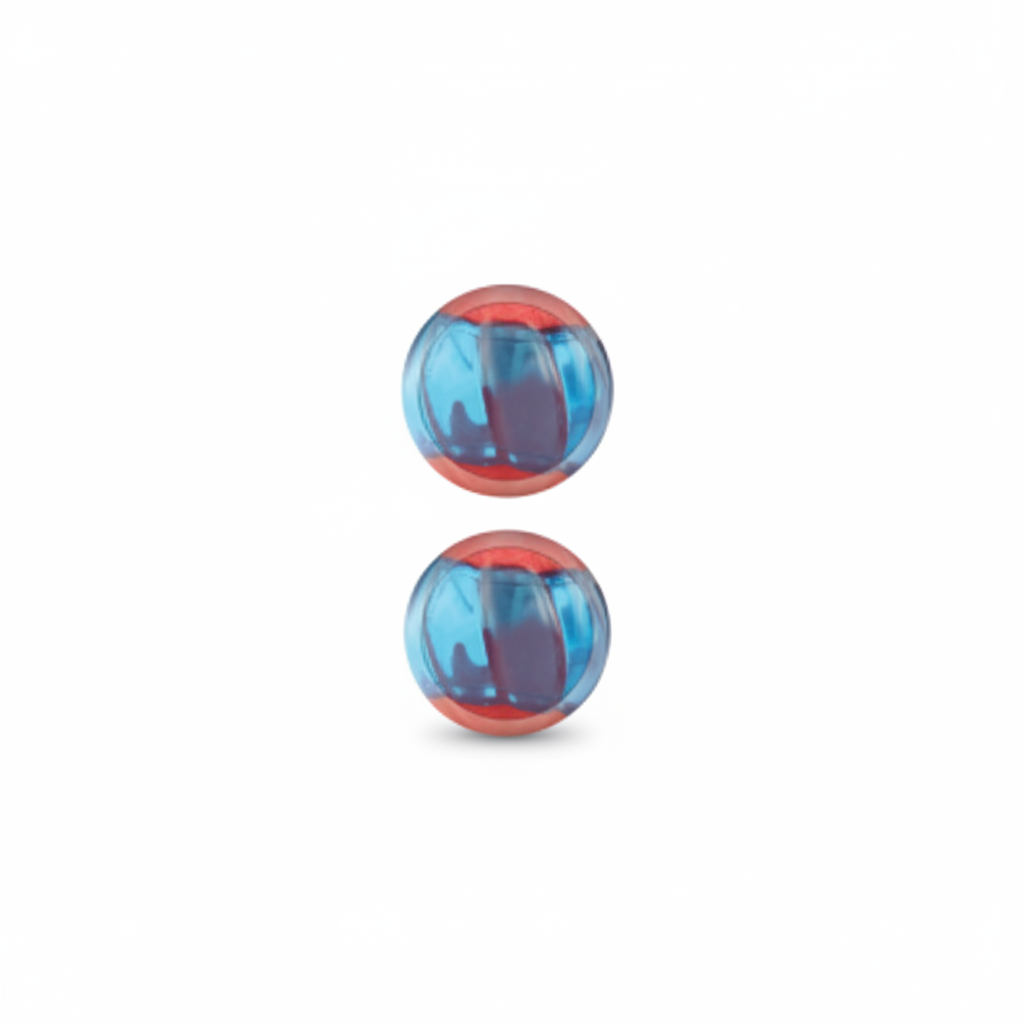 Zeus Duo Ball with LED 2/pk, 5 cm