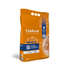 LindoCat White Bentonite Advanced Probiotic 10 L