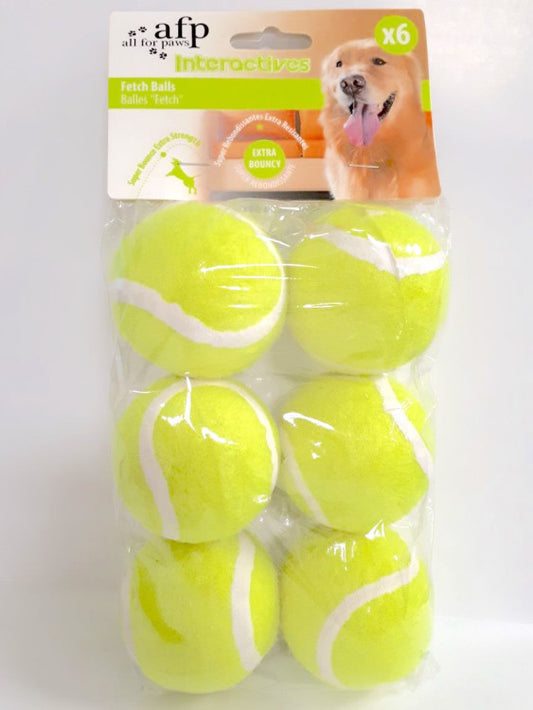 All For Paws Fetch Balls 6/pk