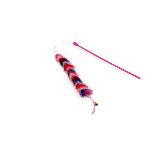 All For Paws Long Fluff Wand - Red