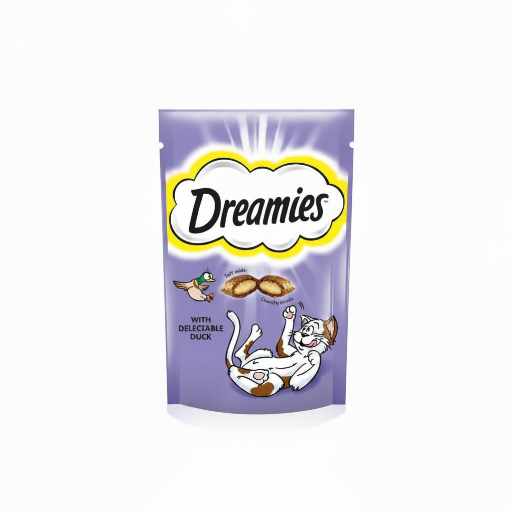 Dreamies Duck Cat Treats - 60G - SNH Packing