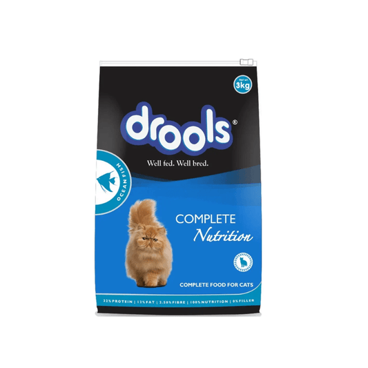 Drools Adult Dry Cat Food Ocean Fish 3kg Pack - SNH Packing