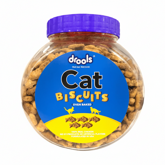 Drools Cat Biscuits, Real Chicken, 400g | Cat Food - SNH Packing
