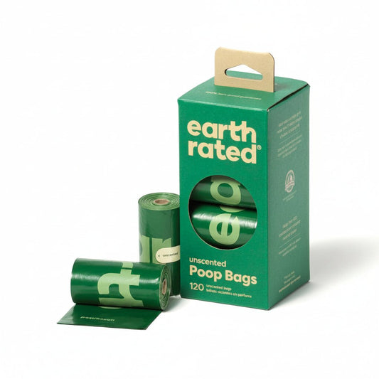Earth Rated Dog Poop Bags Refill Rolls 120 BAGS - SNH Packing