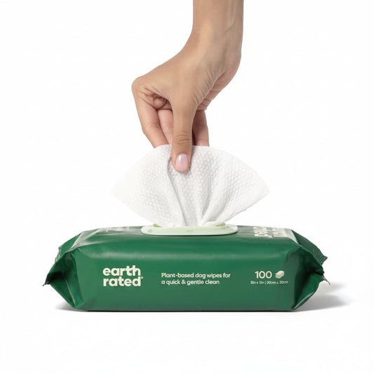 Earth Rated Dog Wipes LAVENDER 100 Count - SNH Packing