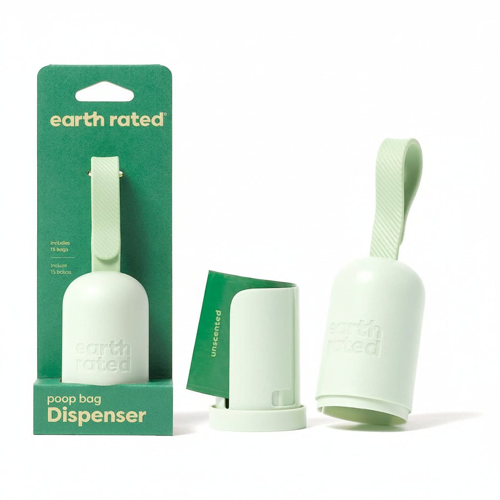 Earth Rated Poop Bag Dispenser with 15 Bags (Unscented) - SNH Packing
