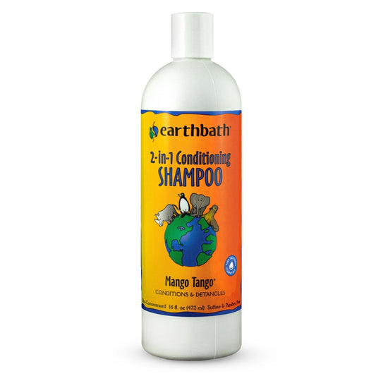 Earthbath 2-in-1 Conditioning Shampoo Mango Tango 16oz - SNH Packing
