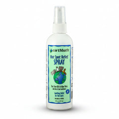 earthbath Hot Spot Relief Spray, Tea Tree Oil & Aloe Vera, Made in USA, 8 oz pump spray - SNH Packing