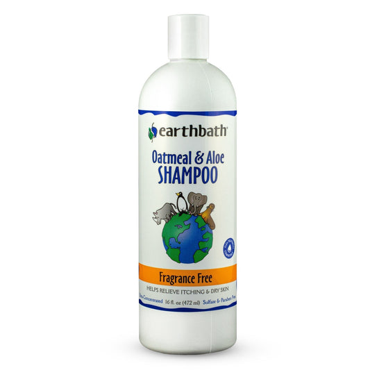 Earthbath Oatmeal & Aloe Shampoo Fragrance-Free 16oz - SNH Packing