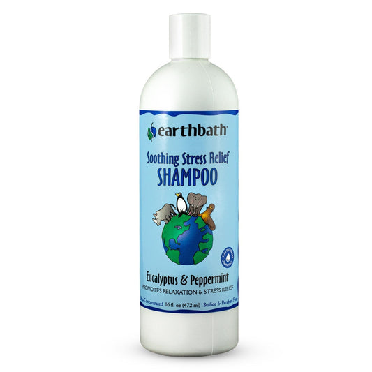 Earthbath Soothing Stress Relief Shampoo Eucalyptus & Peppermint 16oz - SNH Packing