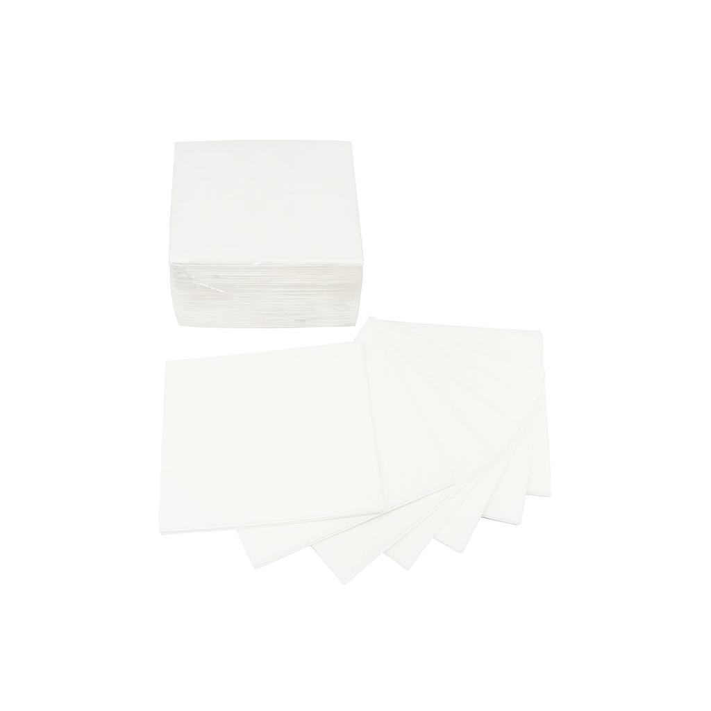 Premium Napkins – Black & White | 20x20cm | Soft & Elegant Tissue Napkins