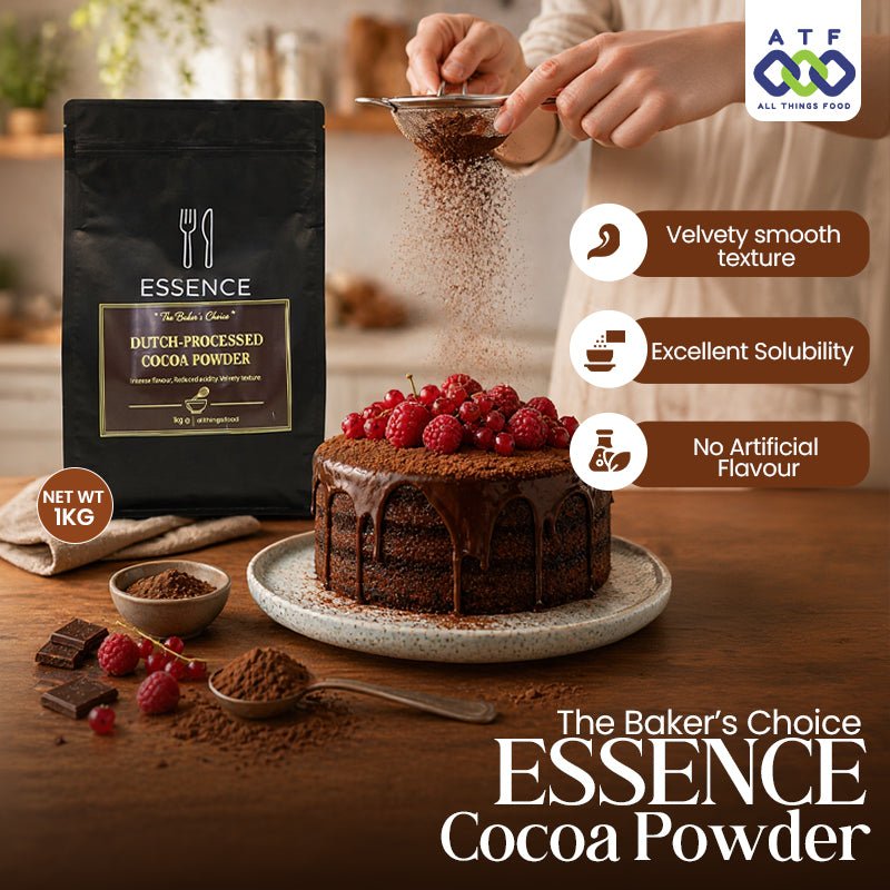 Essence Dutch Processed Cocoa Powder 1KG - SNH Packing