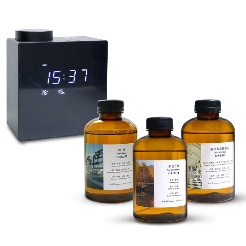 Essential Oil Bundle – Buy 3 & Get 1 Free Diffuser (U2) | Relaxing & Aromatic Gift Set - SNH Packing