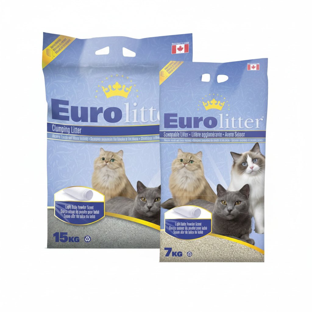 Eurolitter Premium Cat Litter â€“ Babypowder - 15KG - SNH Packing