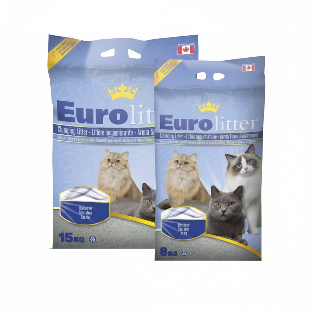 Eurolitter Premium Cat Litter â€“ Unscented - 15KG - SNH Packing