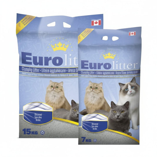 Eurolitter Premium Cat Litter â€“ Unscented - 7KG - SNH Packing