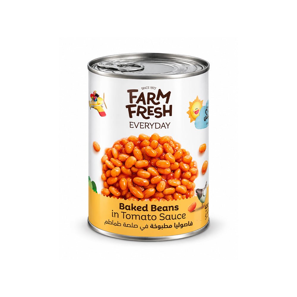 Farm Fresh Everyday Baked Beans in Tomato Sauce 420g - SNH Packing