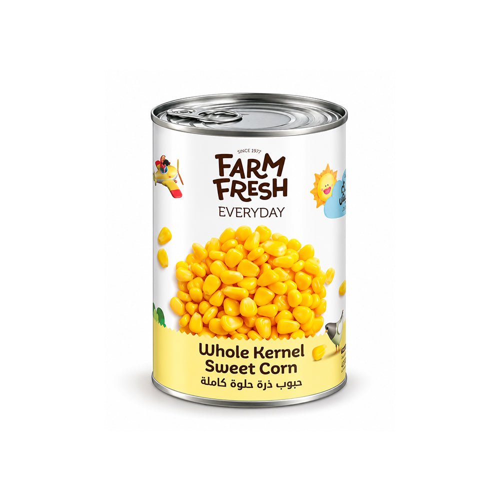 Farm Fresh Whole Kernel Sweet Corn 425g - SNH Packing