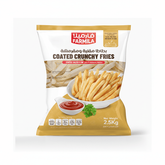 FARMILA SIGNATURE CRISPY COATED FRIES 9MM - 2.5KG - SNH Packing