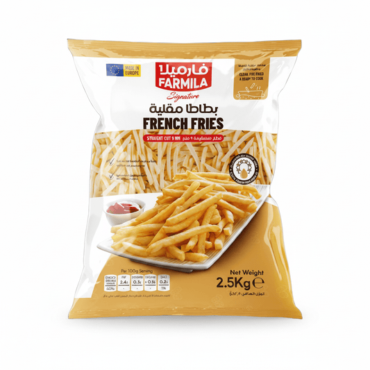 Farmila Signature Straight Cut Fries 9mm 2.5kg - SNH Packing