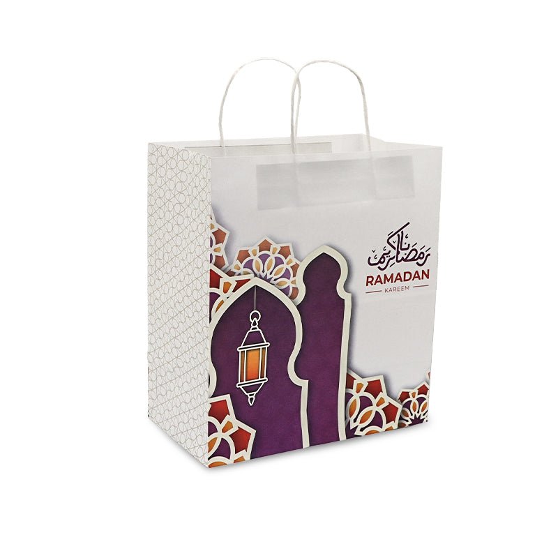 Festive Ramadan Kareem Gift Paper Bags - SNH Packing