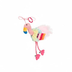 Finger ring bird Blue & Pink with Crinkle Paper and Bell inside - SNH Packing