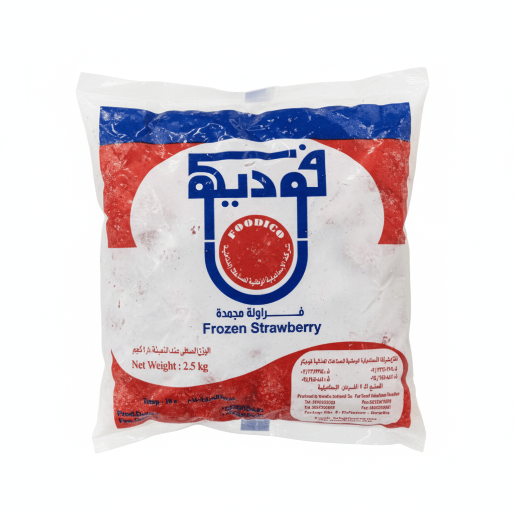 Foodico Frozen Strawberry 2.5 kg - SNH Packing