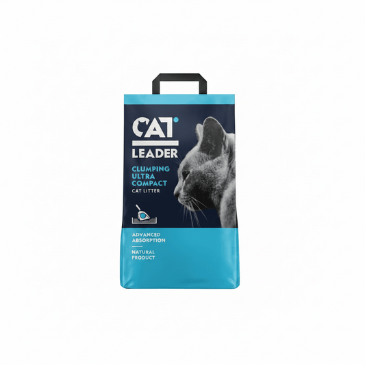 Geohellas Cat Leader Clumping Ultra Compact Cat Litter[Flavor - Baby Powder, Weight - 5kg] - SNH Packing
