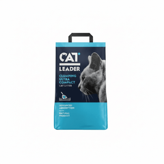 Geohellas Cat Leader Clumping Ultra Compact Cat Litter[Flavor - Baby Powder, Weight - 5kg] - SNH Packing